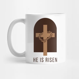 He Is Risen - Inspirational Christian Quote Mug